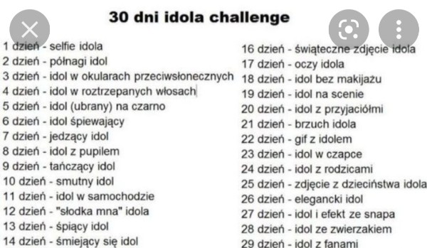 30 dni idola z Ari challenge – dzień 10