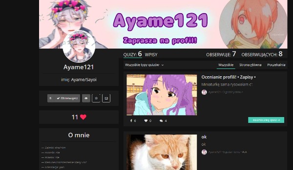 Wywiad z Ayame121!!!