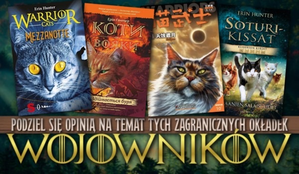 Podziel się swoją opinią na temat tych zagranicznych okładek wojowników!