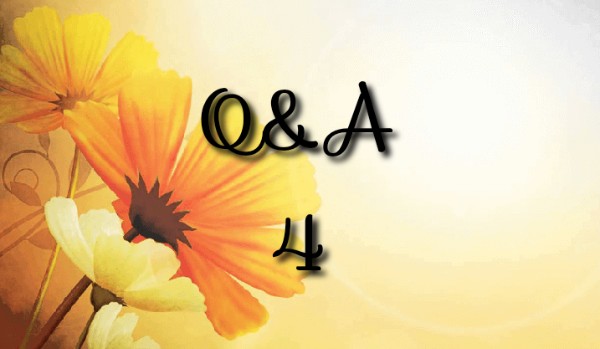Q&A 4