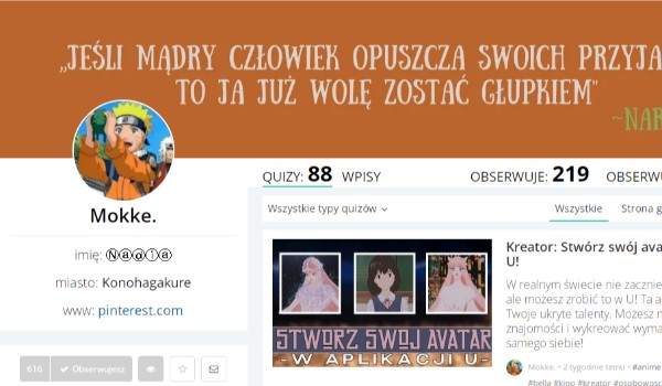 Ocenianie profili! – @Mokke.