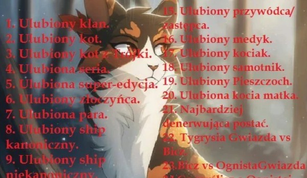 30 dni z Wojownikami – dzień 5