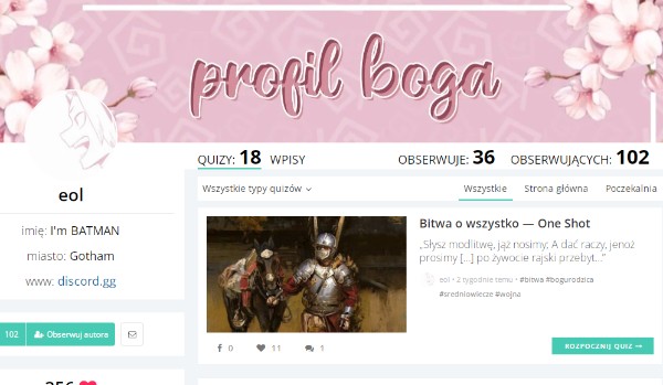 Ocenianie profili! – @eol