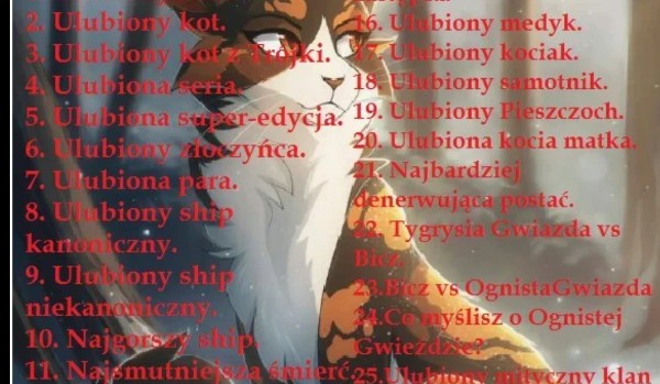 30 dni z Wojownikami – dzień 11