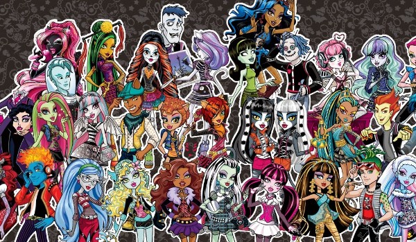 Czy pamiętasz imiona postaci z Monster High?