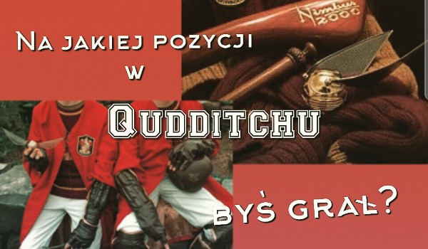 Na jakiej pozycji w Quidditchu byś grał?