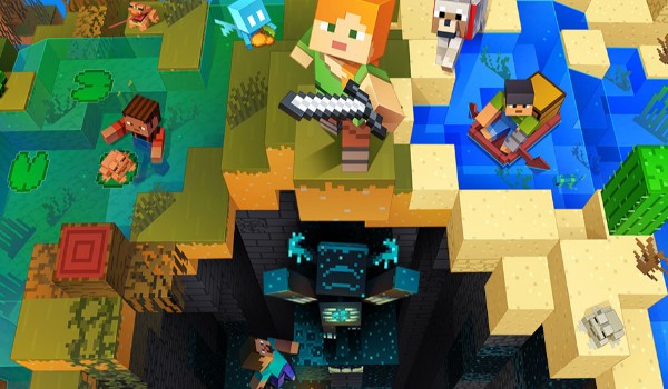 ułóż nazwe 11 postaci z minecrafta!