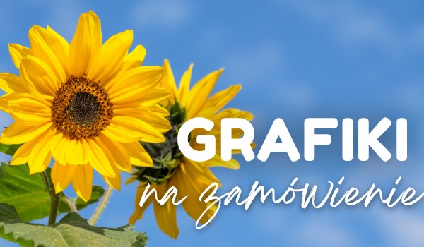 Robię grafiki na zamówienie.