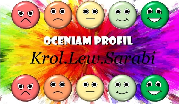 Oceniam profil – @Krol.Lew.Sarabi