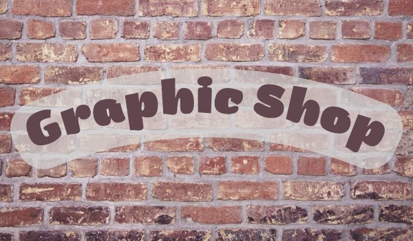 Graphic shop.