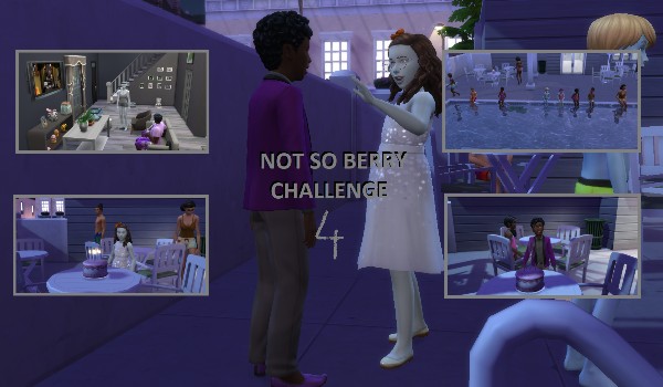 The Sims 4 Not So Berry #64 – Urodziny na basenie