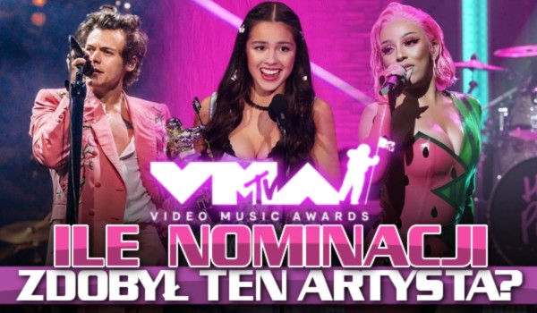 MTV VMA 2022: Ile nominacji zdobył ten artysta?