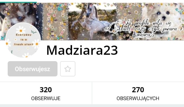 Ocenianie profilu Madziara23