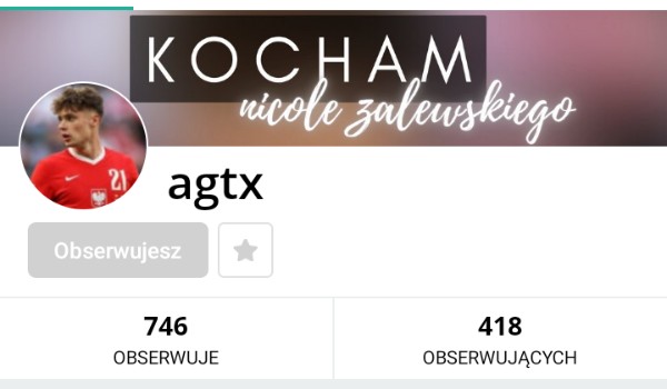 Ocenianie profilu agtx