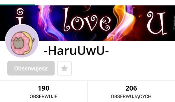 Ocenianie profilu -HaruUwU-