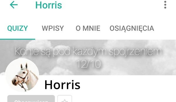 Ocenianie profilu @Horris