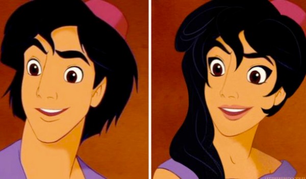 Rozpoznasz książęta Disneya po zmianie płci?