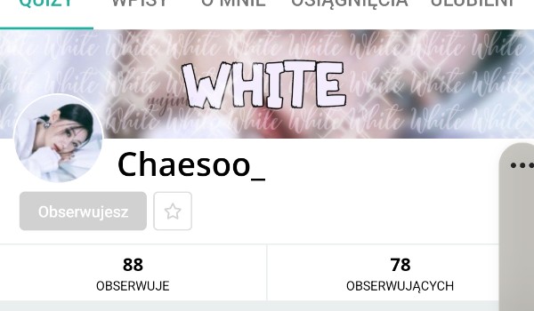 Oceniam profil @Chaesoo_