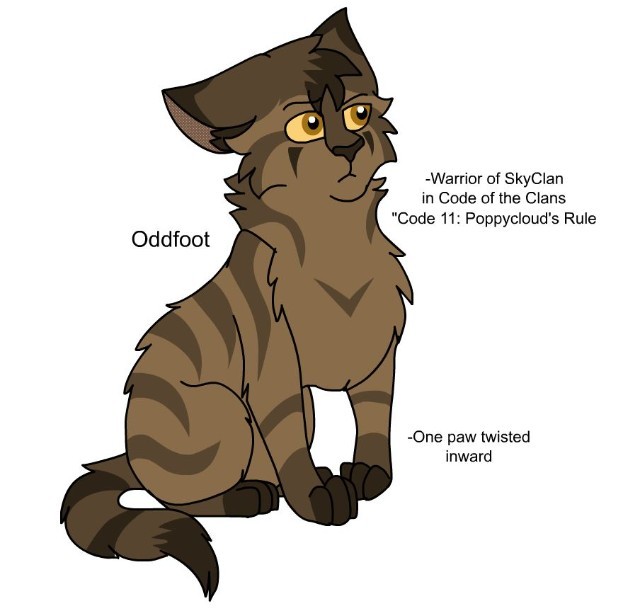 Oddfoot, Warriors Wiki