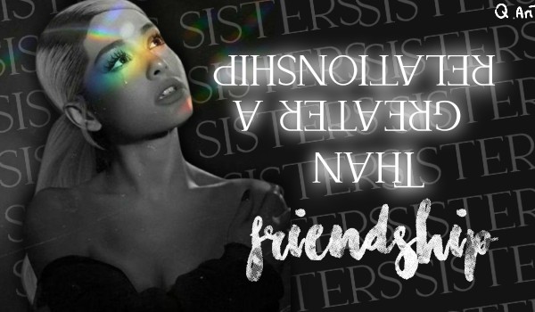 Relationship Greater A Than Friendship [one shot]