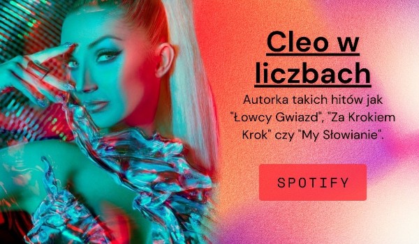 Cleo w liczbach – Spotify