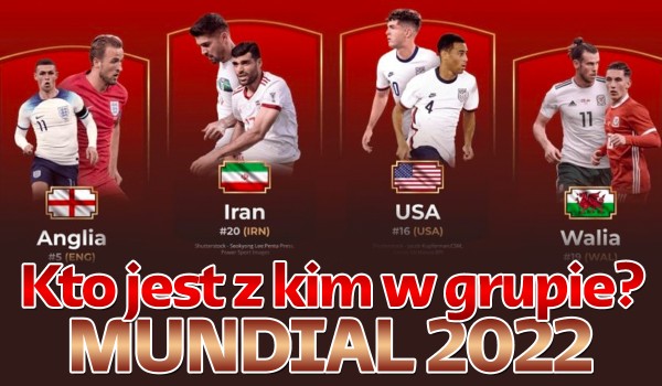 Mundial 2022 – kto z kim jest w grupie?