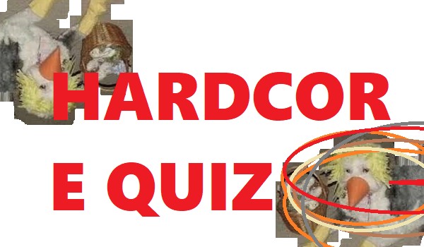 HARDCORE QUIZ (sprawdź czy się nadajesz)