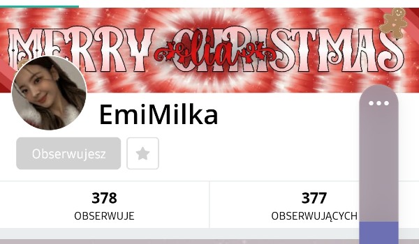 Oceniam profil @EmiMilka (IBFF)