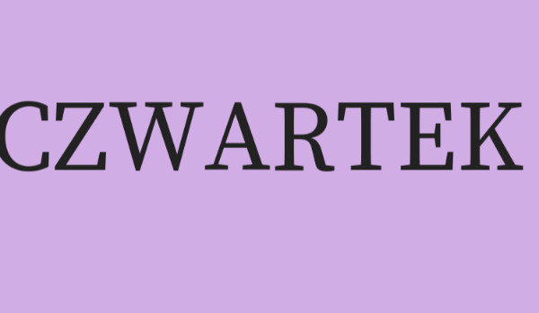 W jaki dzień tygodnia wypada dany dzień?