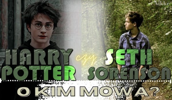 Harry Potter czy Seth Sorenson? — O kim mowa?