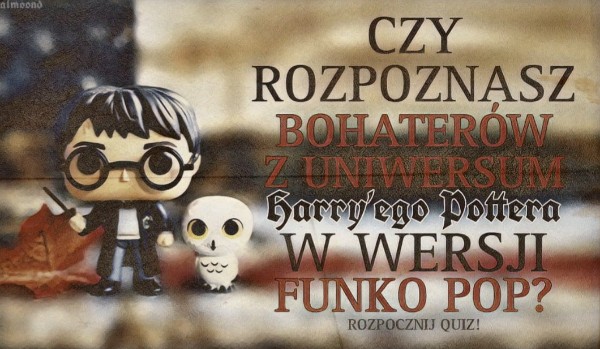 Czy rozpoznasz bohaterów z uniwersum Harr’ego Pottera w wersji figurek Funko Pop?