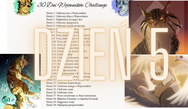 30 dni z Wojownikami challenge| dzień 5