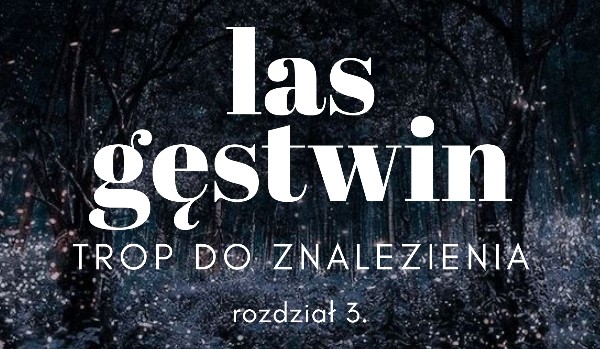 Las Gęstwin • Wersja żeńska • Rozdział III.