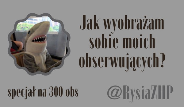 Jak wyobrażam sobie moich obserwujących? | @RysiaZHP