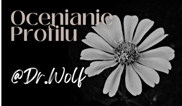 Ocena profilu @Dr.Wolf