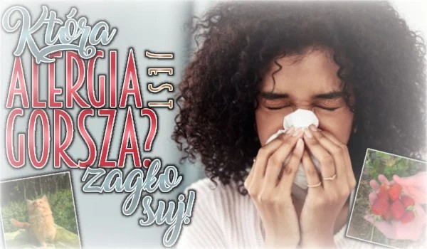 Która alergia jest gorsza?