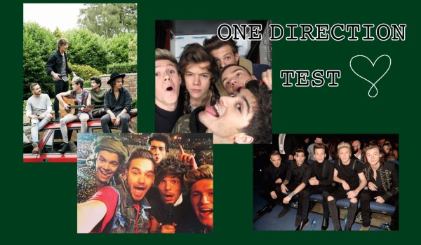 One Direction test