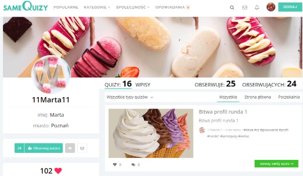 OCENIANIE PROFILU @11Marta11