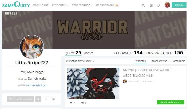 OCENIANIE PROFILU @Little.Stripe222