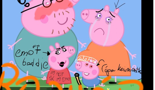 ROZWÓD?!?! Emo życie świni pepy pt.3