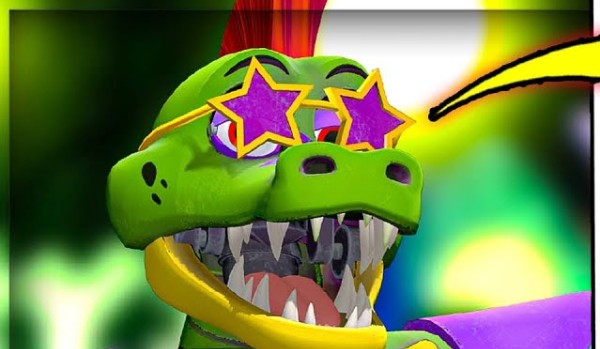 Test postaci z FNAF SB (Montgomery Gator)