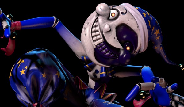 Test postaci z FNAF SB (Moon)