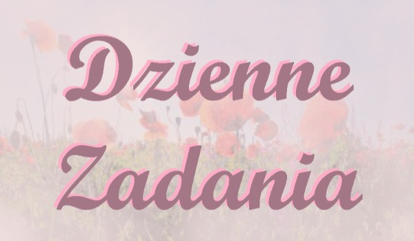 Dzienne Zadania