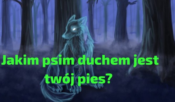 Jakim psim duchem jest twój pies