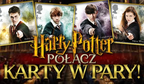 Połącz karty w pary – Edycja Harry Potter!