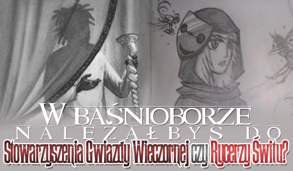 W ,,Baśnioborze” należałbyś do Stowarzyszenia Gwiazdy Wieczornej czy do Rycerzy Świtu?