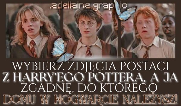 Wybierz zdjęcia postaci z Harry’ego Pottera, a ja zgadnę, do którego domu w Hogwarcie należysz!