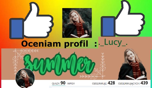 Oceniam profil : @._Lucy_.