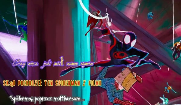 Czy wiesz jaki miał numer wymiar skąd pochodził ten spiderman z filmu „spiderman poprzez multiversum ,,.