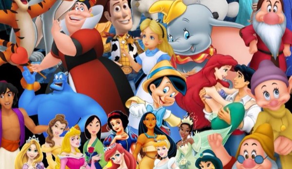 Sprawdź czy rozpoznasz postacie z animacji Disneya, ale tytuły filmów, z których pochodzą są w języku angielskim!